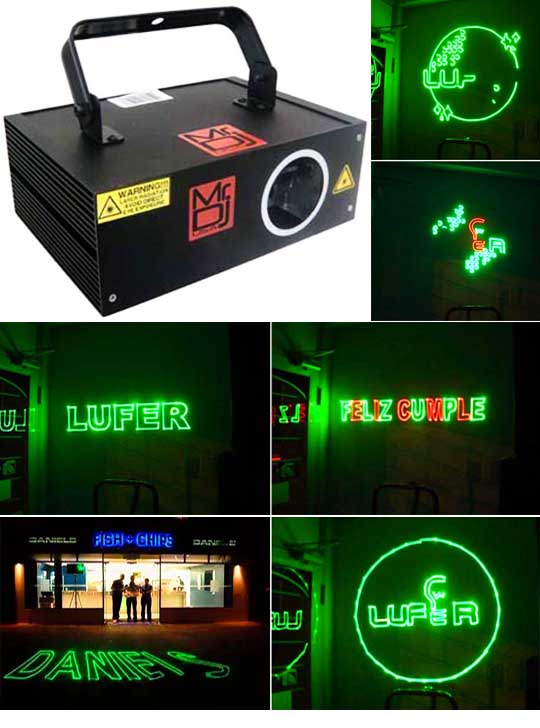 Недорогая лазерная реклама Promolaser Programmable Laser BG SV 01