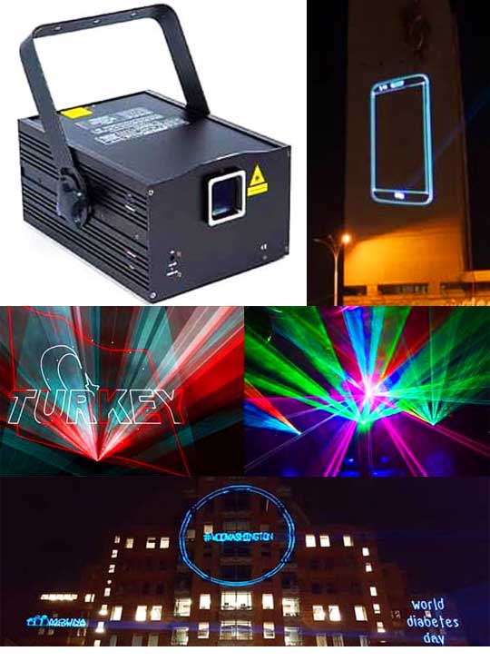 Профессиональная лазерная реклама SHOWLIGHT L1456RGB Pro Max