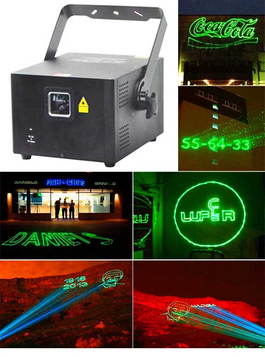 Оборудование для лазерной рекламы Promolaser STAGE4 GRAPH SDA 1000G PRO для 500 метров